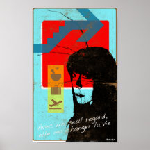 Elle regardent fixement posters
