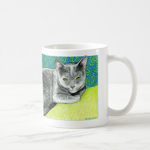 Elle the Korat Cat Mug