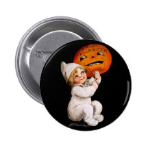 Ellen H. Clapsaddle : Enfant en bas âge avec le ci Badges