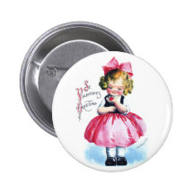 Ellen H. Clapsaddle : Fille avec le coeur Pin's Avec Agrafe