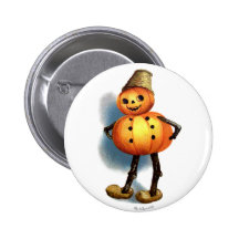 Ellen H. Clapsaddle : Garçon de citrouille Badges