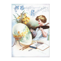 Ellen H. Clapsaddle : Oeuf de pâques 1 Toiles Tendues