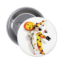 Ellen H. Clapsaddle : Peu de harlequin de Hallowee Badges