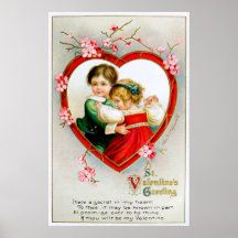 Ellen H. Clapsaddle : Secret à mon coeur Affiches