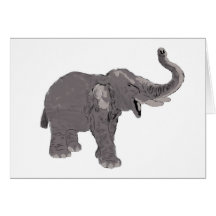 Ellie the Elephant Greeting Cards