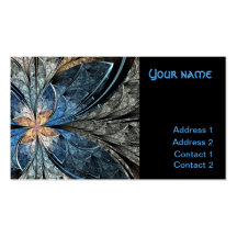 Elliptic Butterfly Business Card