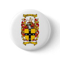 ELLIS FAMILY CREST -  ELLIS COAT OF ARMS PINBACK BUTTONS