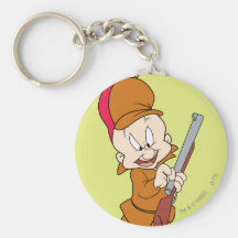 Elmer Fudd Ready to Hunt Key Chains