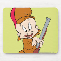 Elmer Fudd Ready to Hunt Mousepads