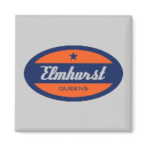 Elmhurst Refrigerator Magnet