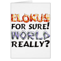 Elokut Greeting Card