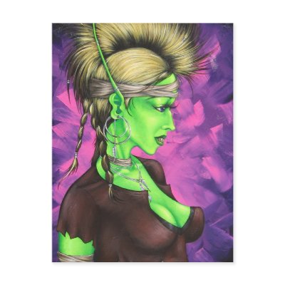 Elphalba Post Card by amandalynn