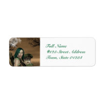 Elven Archer Custom Return Address Label