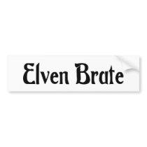Elven Brute Bumper Sticker
