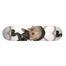 Elves for Christmas  Skateboard
