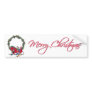ELVES, SLEIGH & WREATH by SHARON SHARPE Bumper Stickers