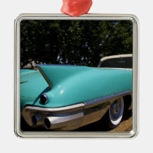 Elvis Presley's Green Cadillac Convertible in Christmas Tree Ornaments
