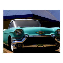 Elvis Presley's Green Cadillac Convertible in Post Card