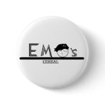 Em O's Pinback Button