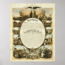 Emancipation Proclamation by L. Lipman Posters