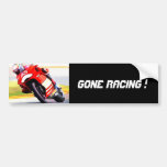 Emballage de la moto rouge adhésifs pour voiture