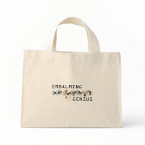 Embalming Genius Tote Bags