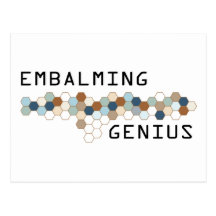 Embalming Genius Post Cards