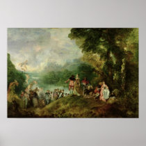 Embarkation for Cythera, 1717 Posters
