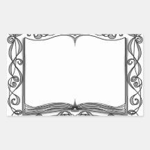 Embellished Book Sticker Bookplate