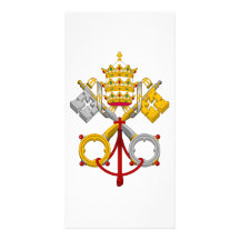 Emblem of the Vatican City Photo Cards