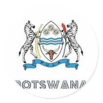 Emblème de Batswanian autocollants