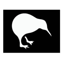 Emblème de la Nouvelle Zélande de kiwi Cartes Postales