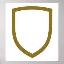 Emblème d'or posters