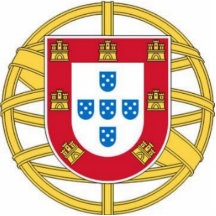 Embleme du portugal photo en découpe