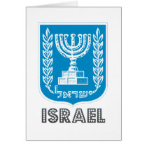 Emblème israélien cartes