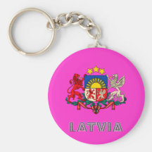 Emblème letton porte-clefs