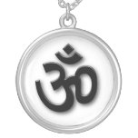 Embossed 3D Om Sign Custom Jewelry