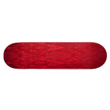 Embossed Velvet art Pattern Skateboard