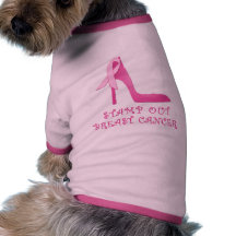 Emboutissez les produits de cancer du sein t-shirt pour chien