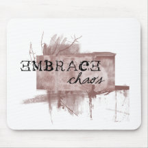 embrace chaos mouse mat