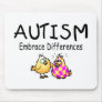 Embrace Differences (2 chicks) Mouse Mat