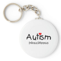 Embrace Differences (Happy Heart) Key Chain