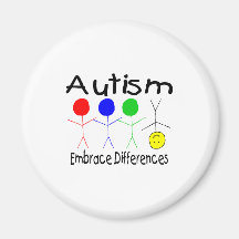 Embrace Differences (People) Magnet