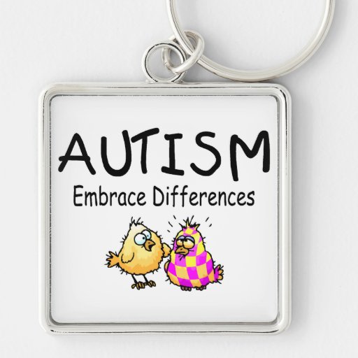 Embrace Differences (PY) Key Chains
