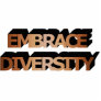Embrace Diversity (Brown) Photo Sculpture