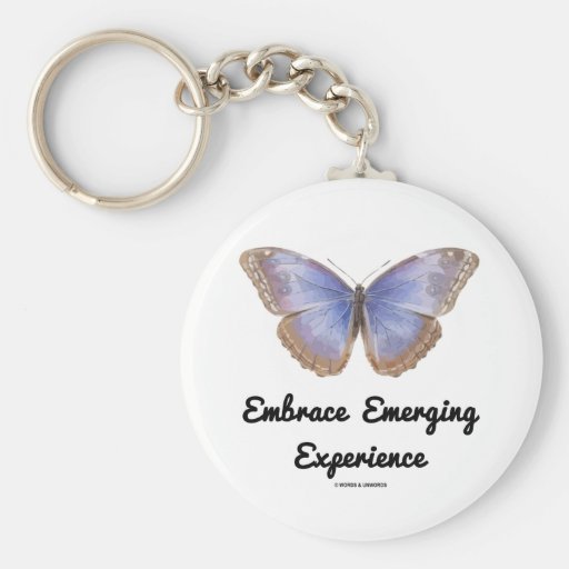 Embrace Emerging Experience (Butterfly) Keychain