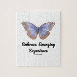 Embrace Emerging Experience (Morpho helenor) Jigsaw Puzzle