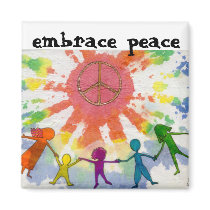 Embrace Peace Mixed Media Artwork