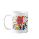 Embrace Peace Mixed Media Artwork Coffee Mugs