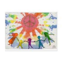 Embrace Peace Mixed Media Artwork